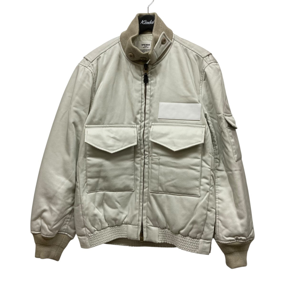 sacai×SPIEWAK TWILL JACKETボンバージャケット24-03532M 24-03532M