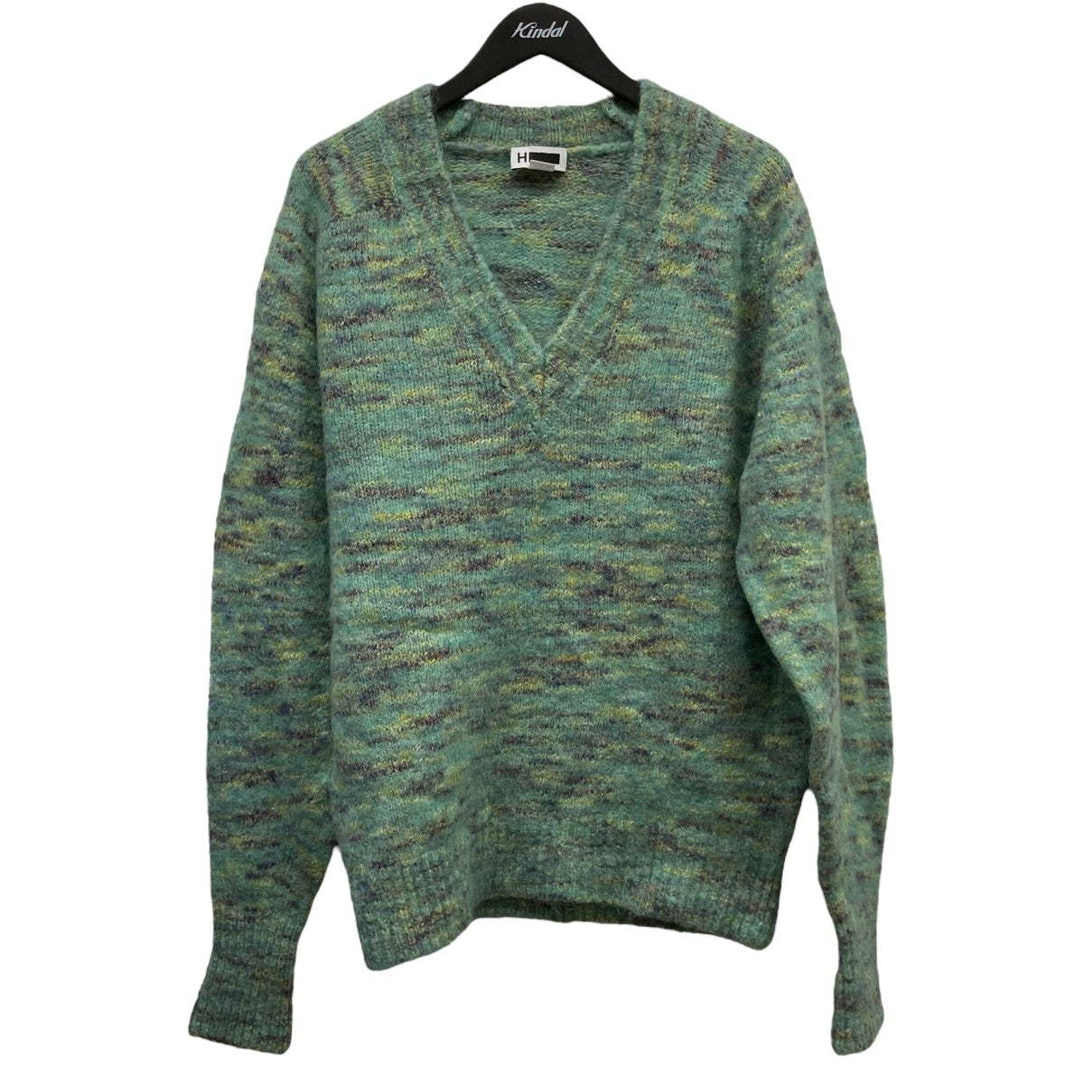 H beauty&youth モヘヤ　Vネックニット H BEAUTY&YOUTH UNITED ARROWS（エイチビューティーアンドユース