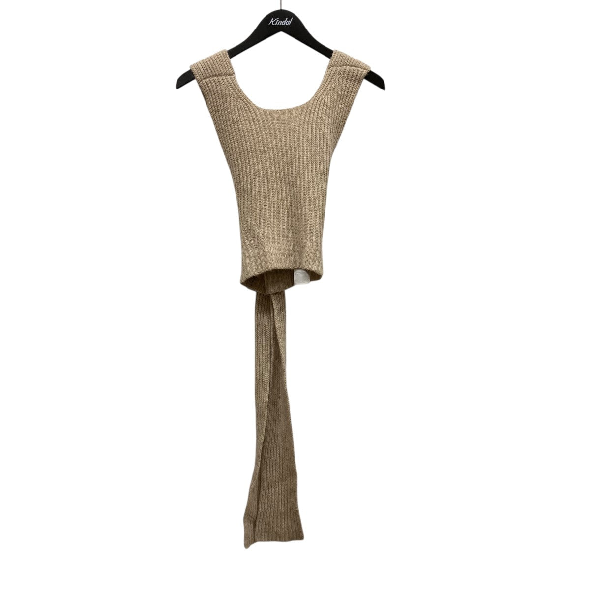 GANNI ニットベスト Ganni(ガニー) ニットベスト2513 2513 ベージュ サイズ XXS｜【公式