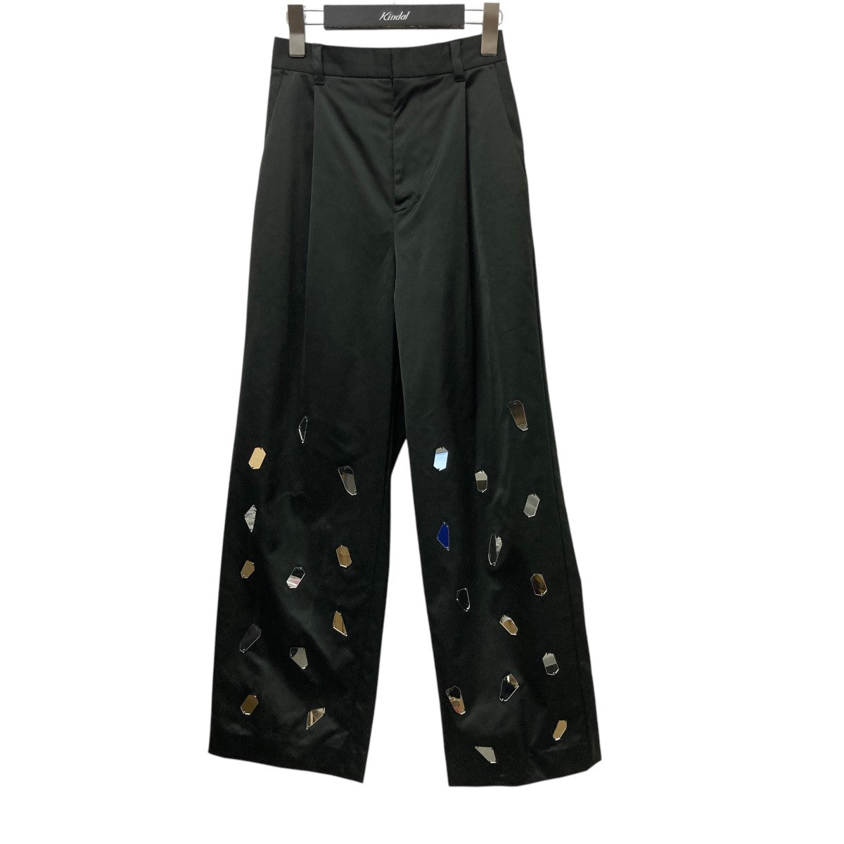 パンツ PRANK PROJECT/Mirror Embellished Pants PRANK PROJECT(プランクプロジェクト) Mirror Embellished Pantsメタル
