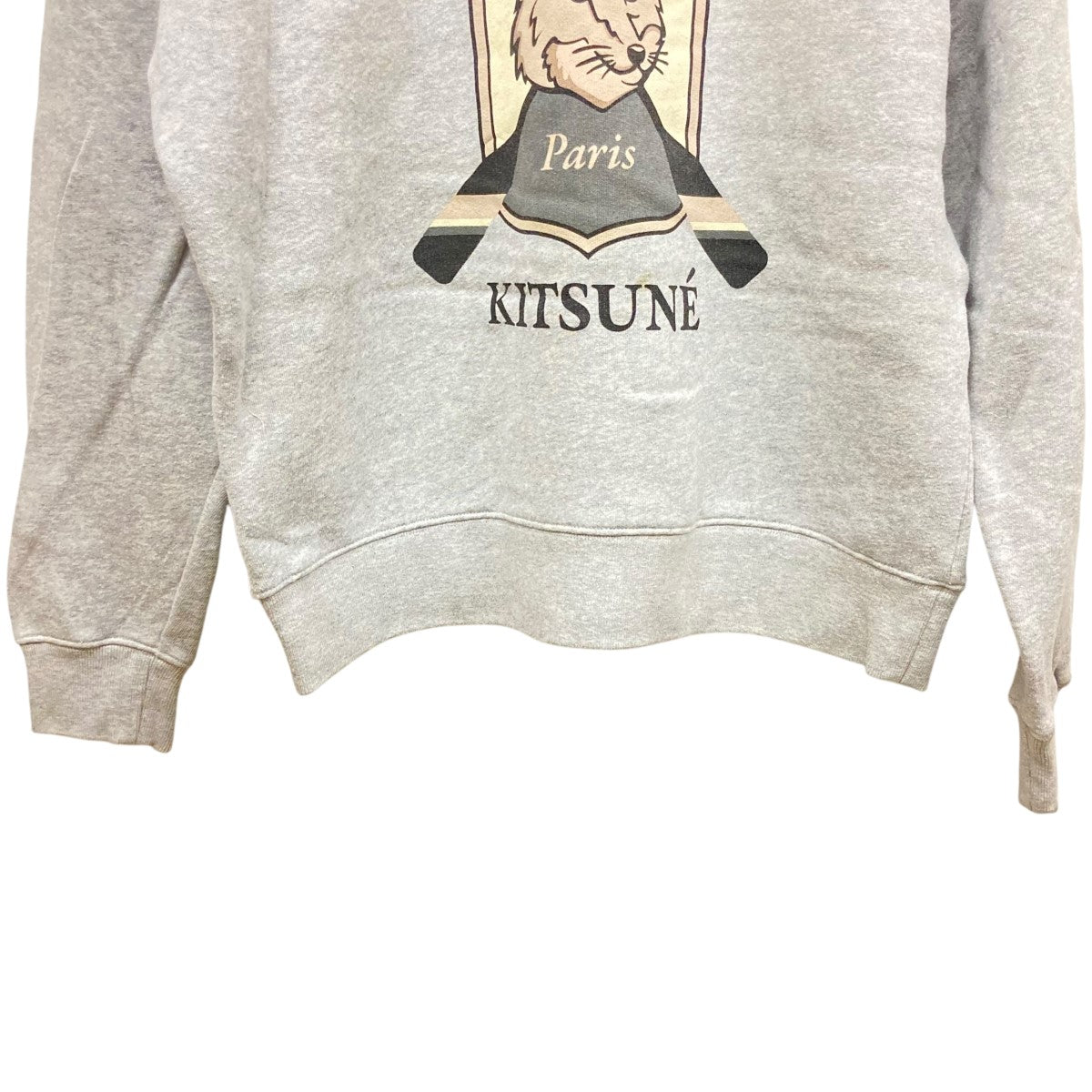 「COLLEGE FOX PRINTED」プリントスウェットLW00306KM0307