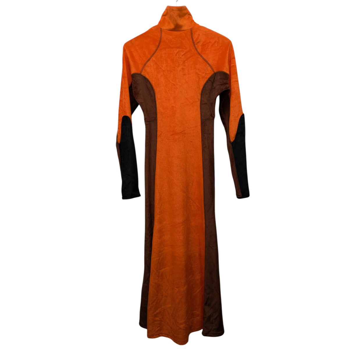22AWVelour Jersey Flared DressベロアハイネックワンピースMM22FW-JS057