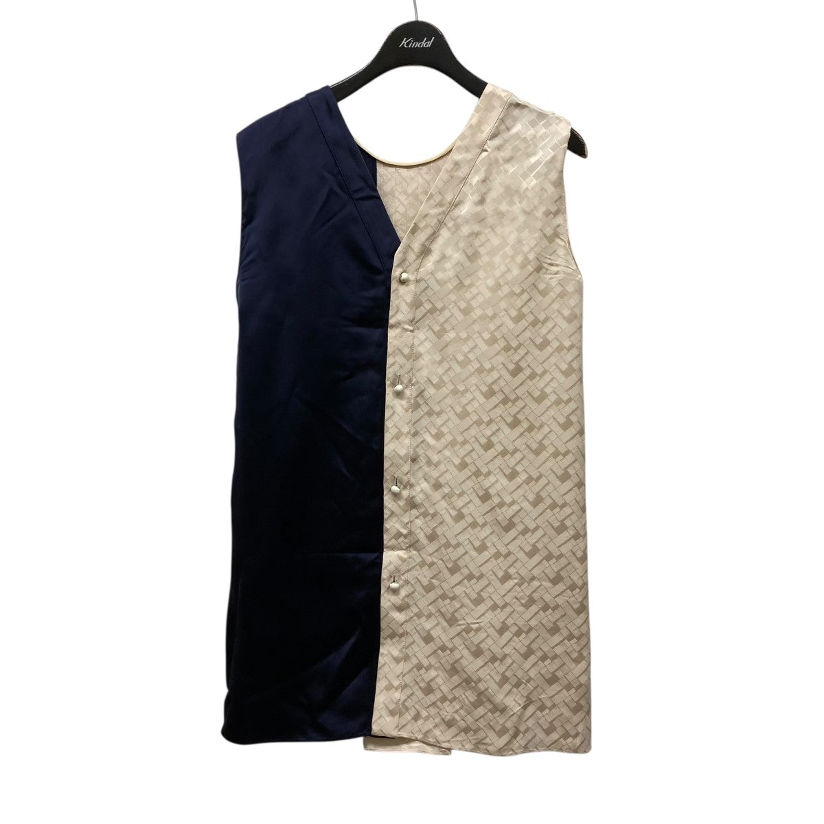 MARNI 22AWドッキングノースリーブブラウスTTMA0101FQ UTV902 古着・中古-1枚目のアイテム画像