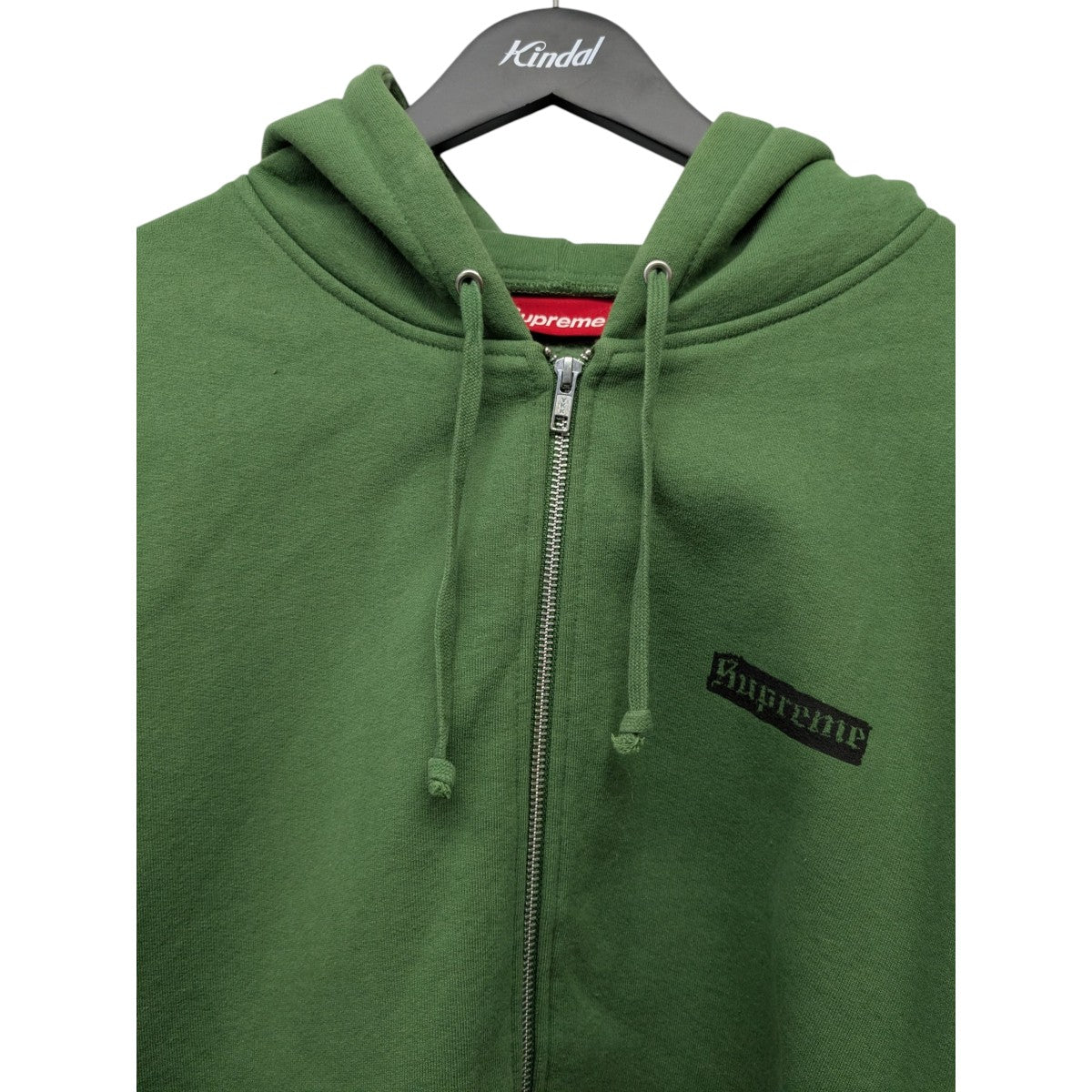 24SSSpread Zip Up Hooded Sweatshirt Dusty GreenZIP UPパーカー