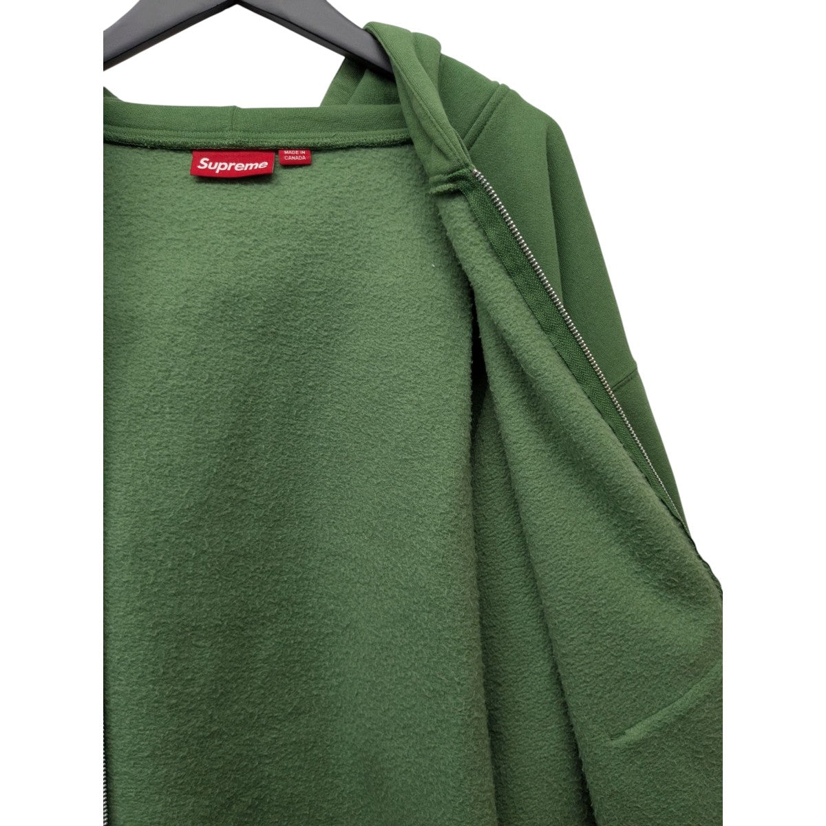24SSSpread Zip Up Hooded Sweatshirt Dusty GreenZIP UPパーカー