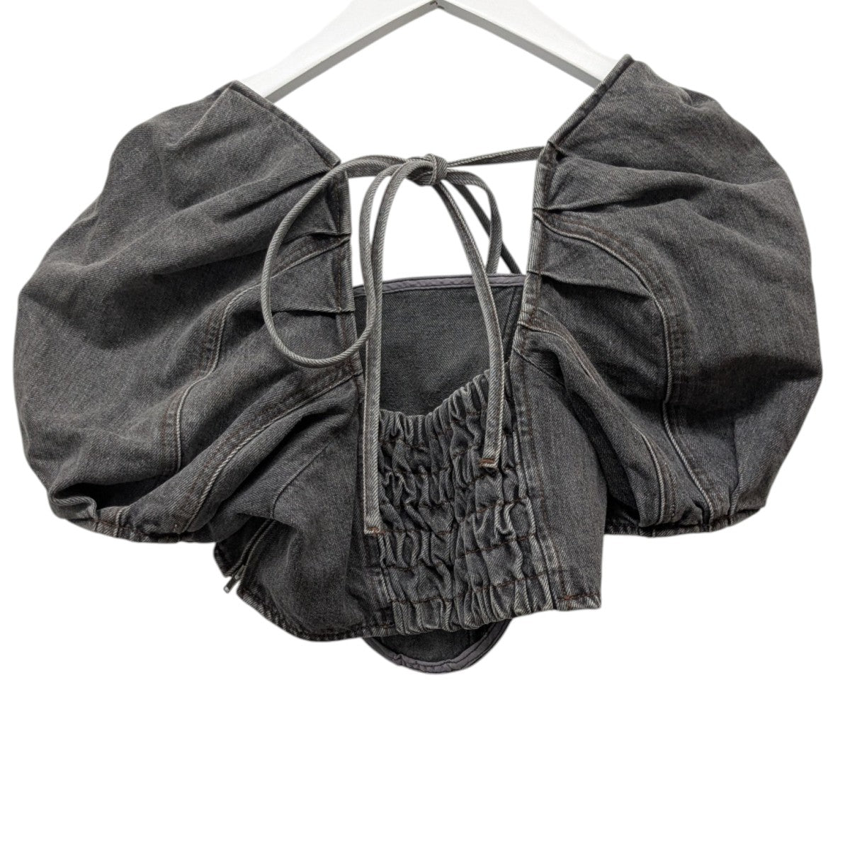 MAISON SPECIAL クロップドデニムトップス21221415404 古着・中古-2枚目のアイテム画像