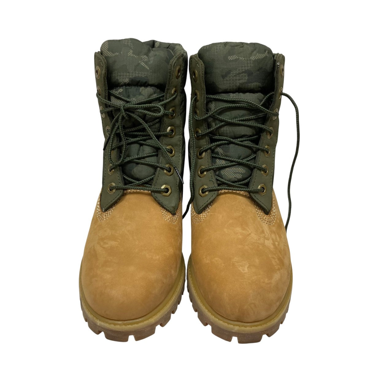 Timberland カモ柄ワークブーツA1ZRH 古着・中古-2枚目のアイテム画像