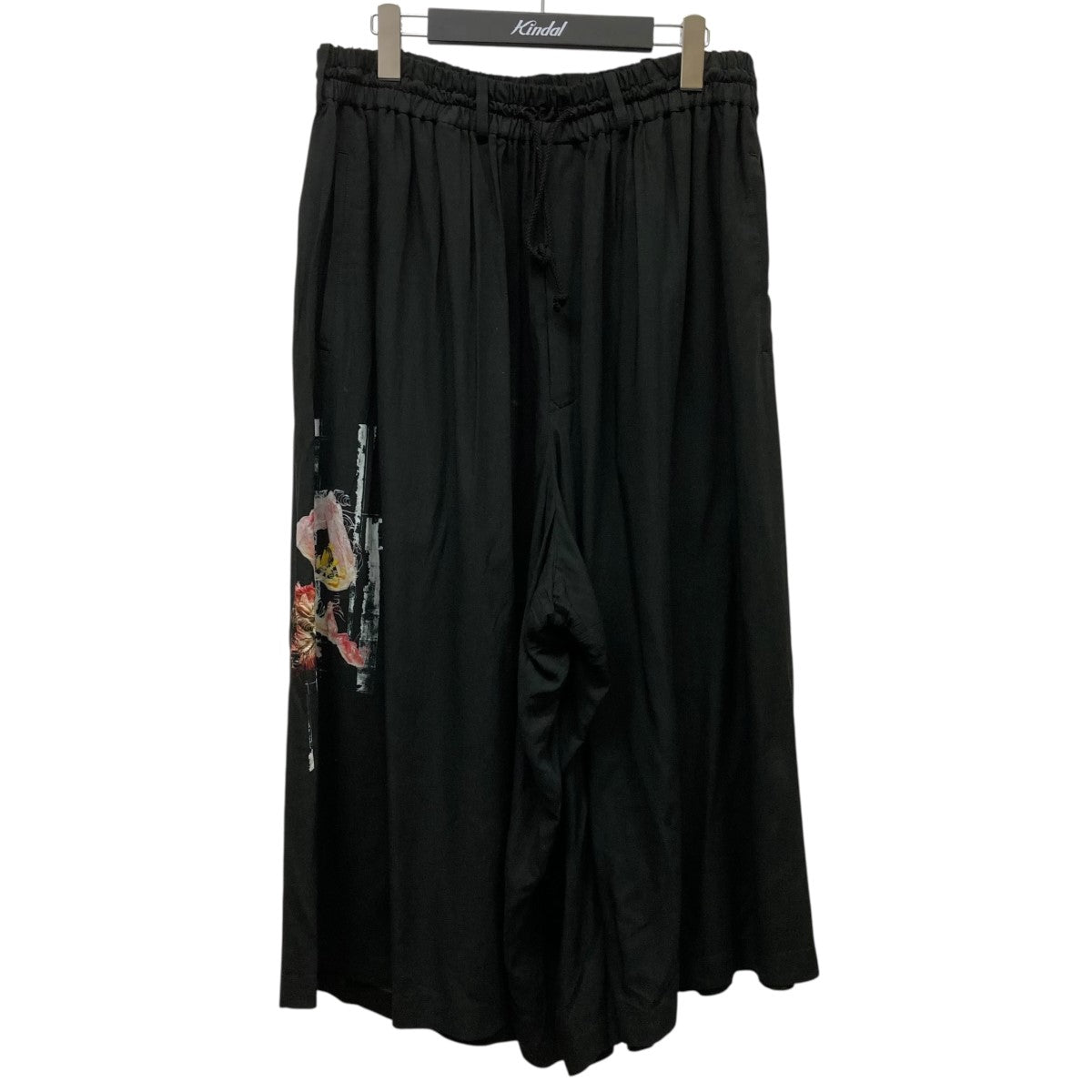 パンツ Ron-yu 新品 4 8万 Jurgen Lehl 麻縮みワイドパンツ リネンパンツ