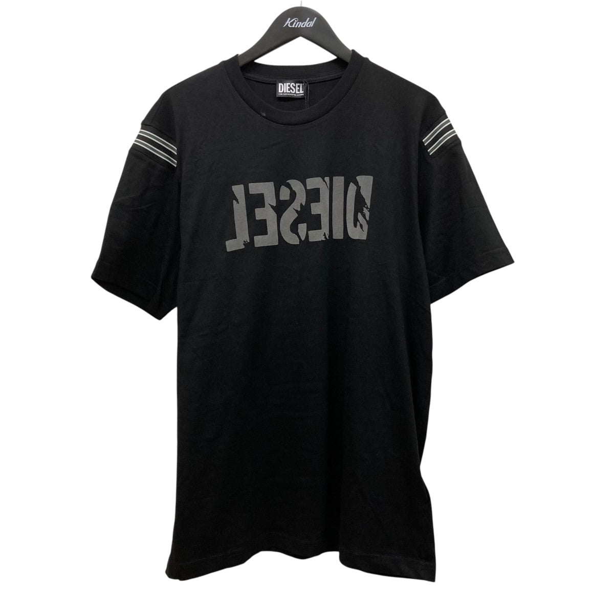 【未使用品】ディーゼル シャツ オールオーバープリント ルーズフィット DIESEL(ディーゼル) ロゴプリント半袖TシャツA17650 A17650