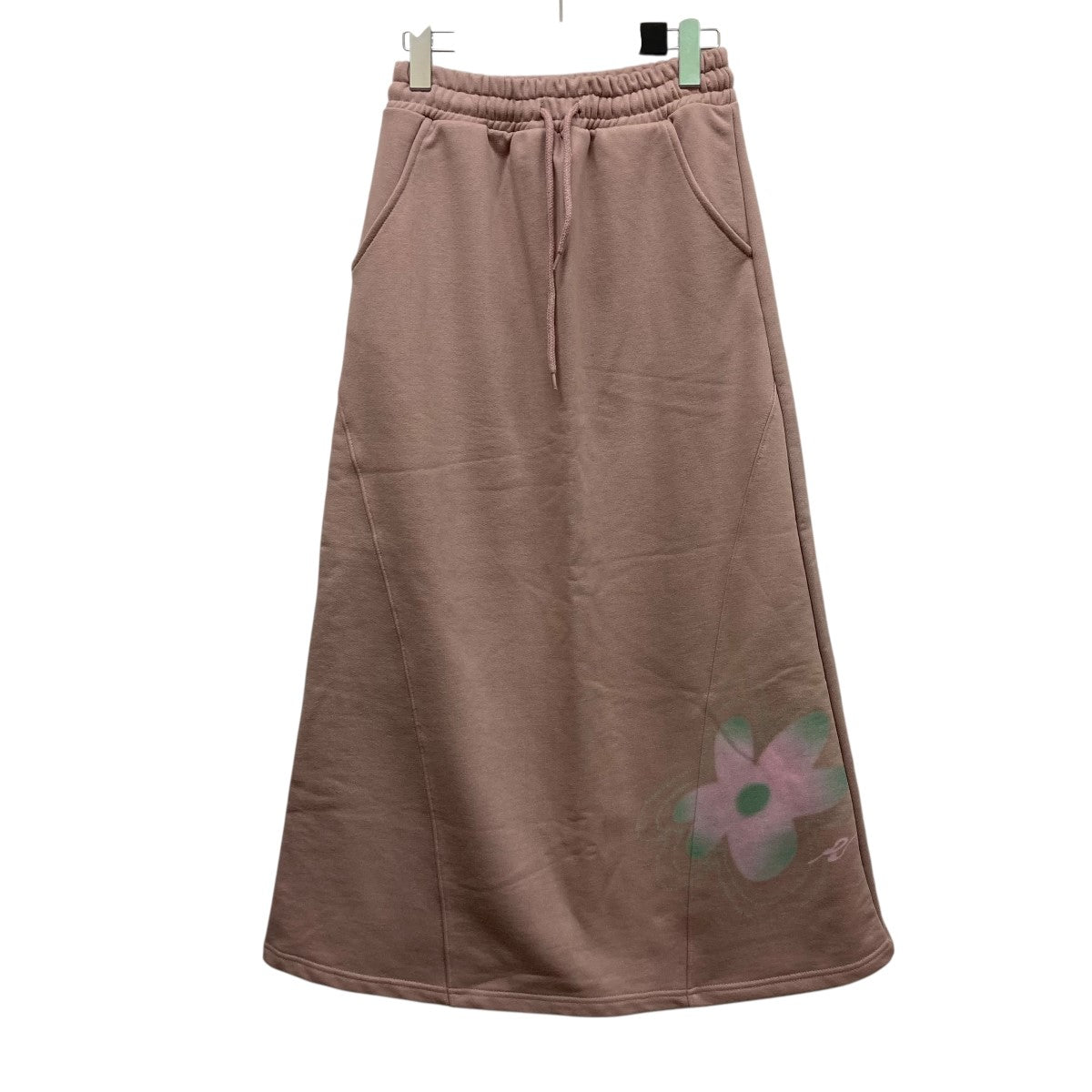 【PISCESS】Flower A-line Long Skirt ★送料・関税込 PISCESS(パイシス) Flower A-line Long Skirtスウェットスカート