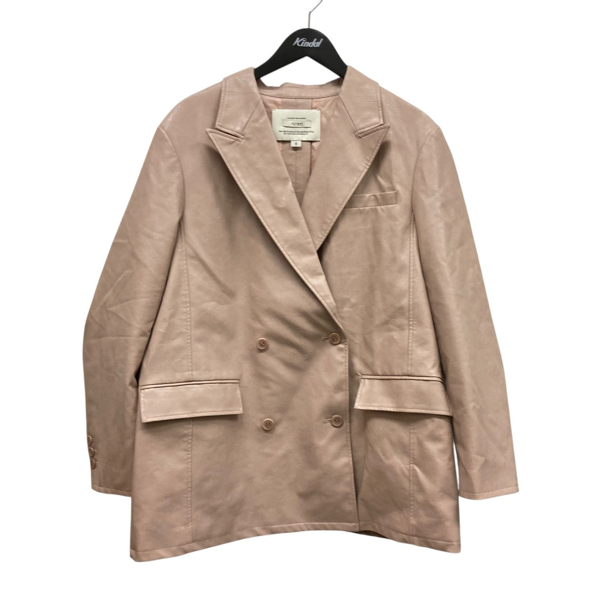 AMERI LUSTER FAKE LEATHER JACKETフェイクレザージャケット0125106750160 古着・中古-1枚目のアイテム画像