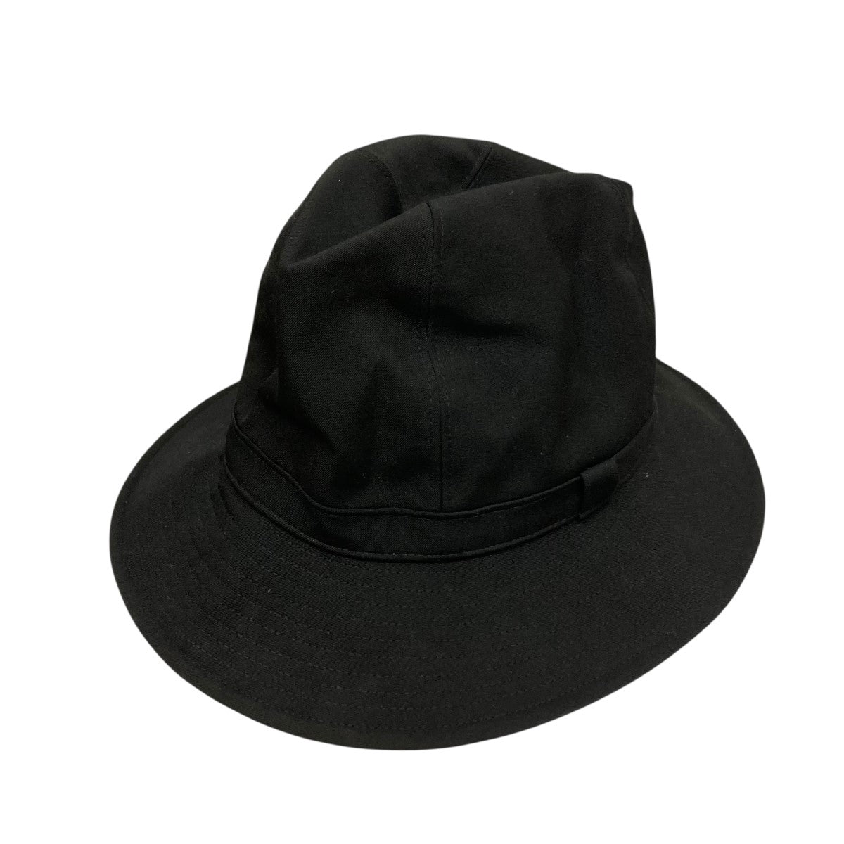 yohji yamamoto ヨウジヤマモト/ウールフェドラハット 廃盤モデル‼️ yohji yamamoto - Yohji Yamamoto [HN-H09-100 / フェドラハット
