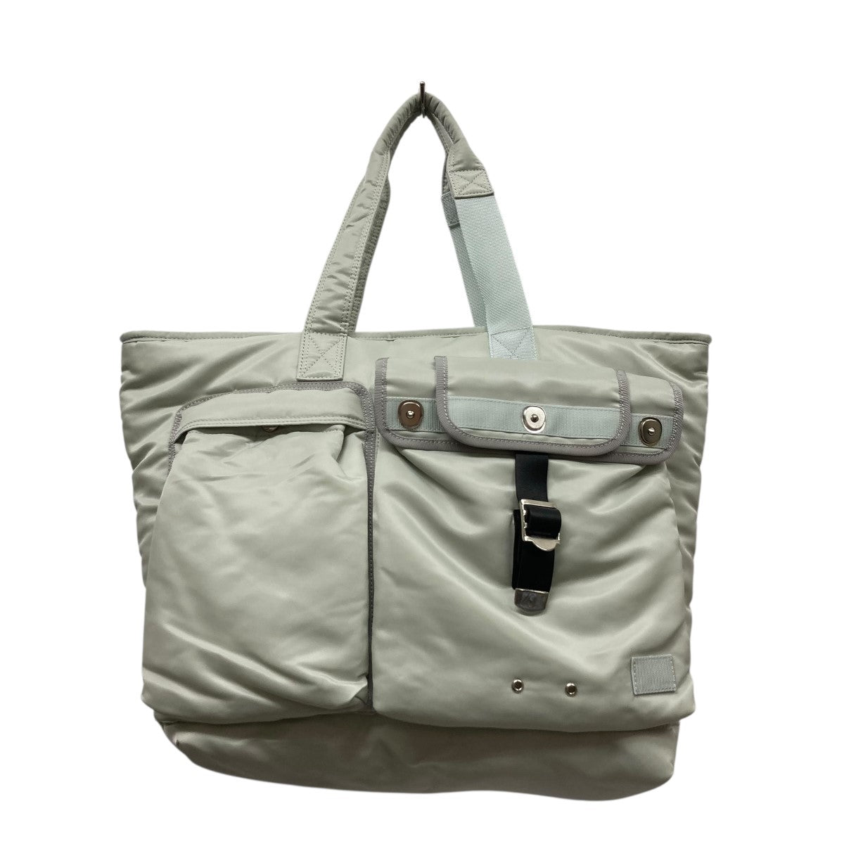 ☆美品☆ poter×sacai トートバッグ　コラボ　希少品　大容量　肩掛け ☆美品☆ poter×sacai トートバッグ コラボ 希少品 大容量