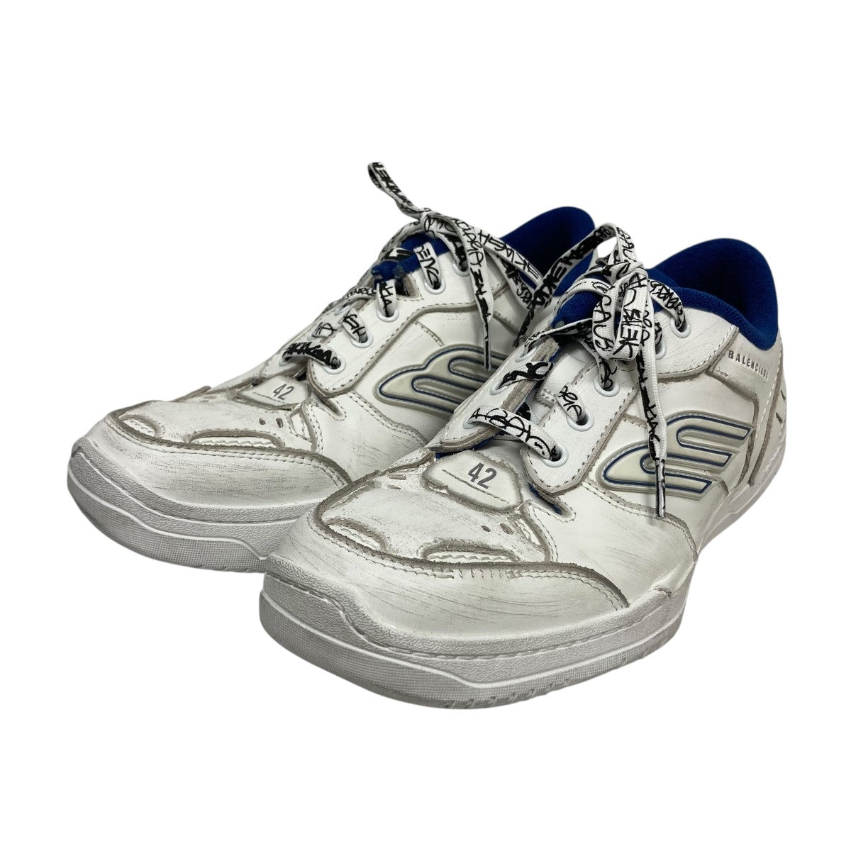 BALENCIAGA(バレンシアガ) Hamptonsレザースニーカー841765