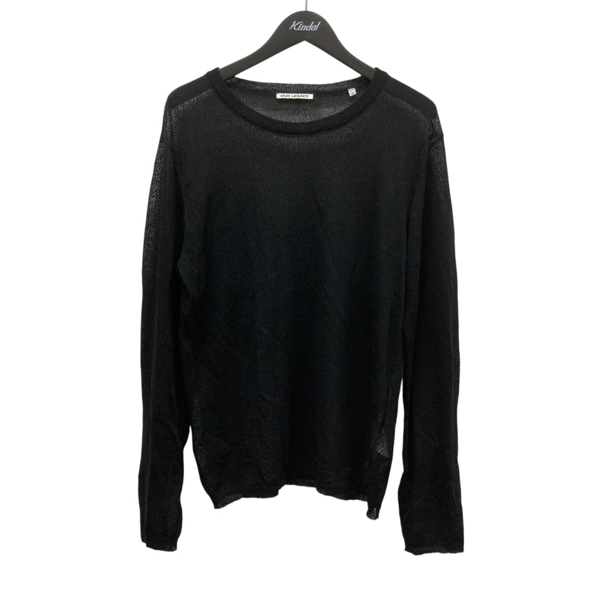 VULTURES 長袖カットソー ブラック EC LIMITED】クルーネックTシャツ(カットソー＆Tシャツ