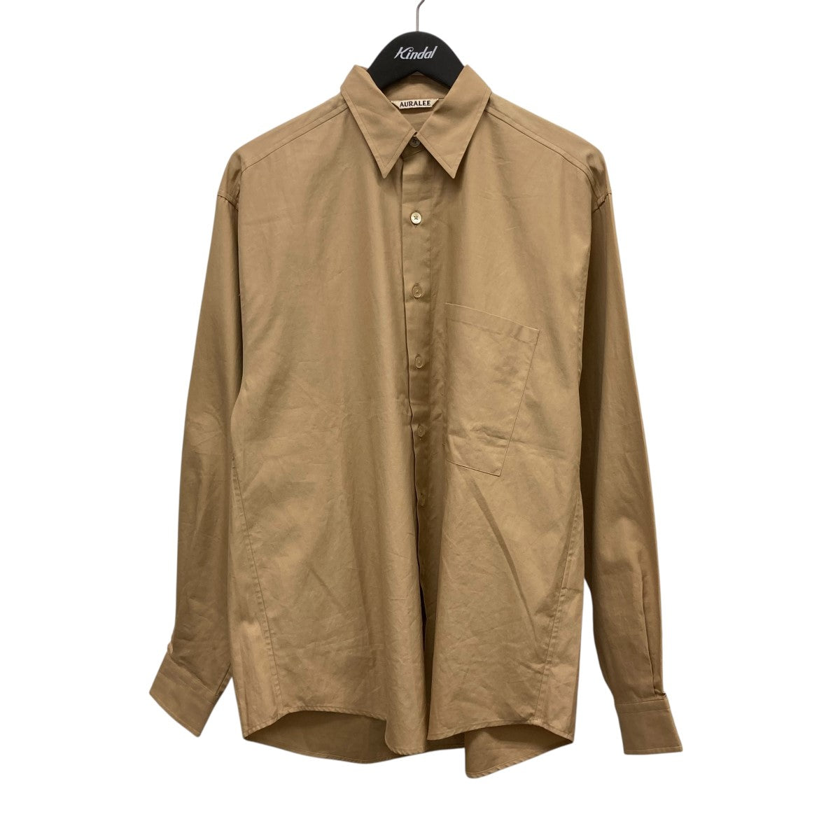 AURALEE(オーラリー) 24SSWASHED FINX TWILL BIG SHIRT長袖