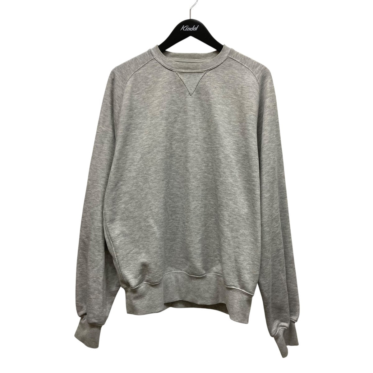 美品 DAIWA PIER39 TECH SWEAT L グレー DAIWA PIER39(ダイワピア39) TECH SWEAT CREW FREEDOM SLEEVE