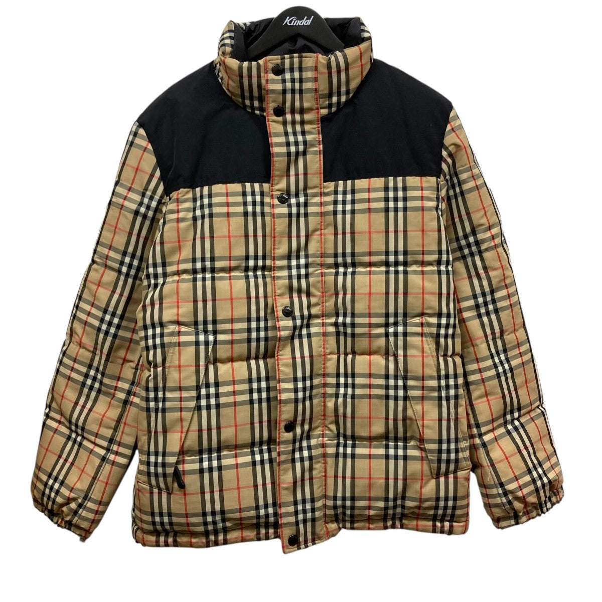 未使用品 BURBERRY バーバリー ダウンケット ノバチェック柄 未使用品 BURBERRY バーバリー ダウンケット ノバチェック柄