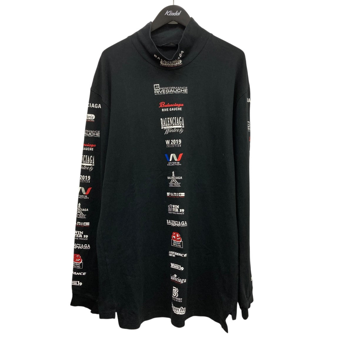 BALENCIAGA(バレンシアガ) Multi Logo Turtle Neck