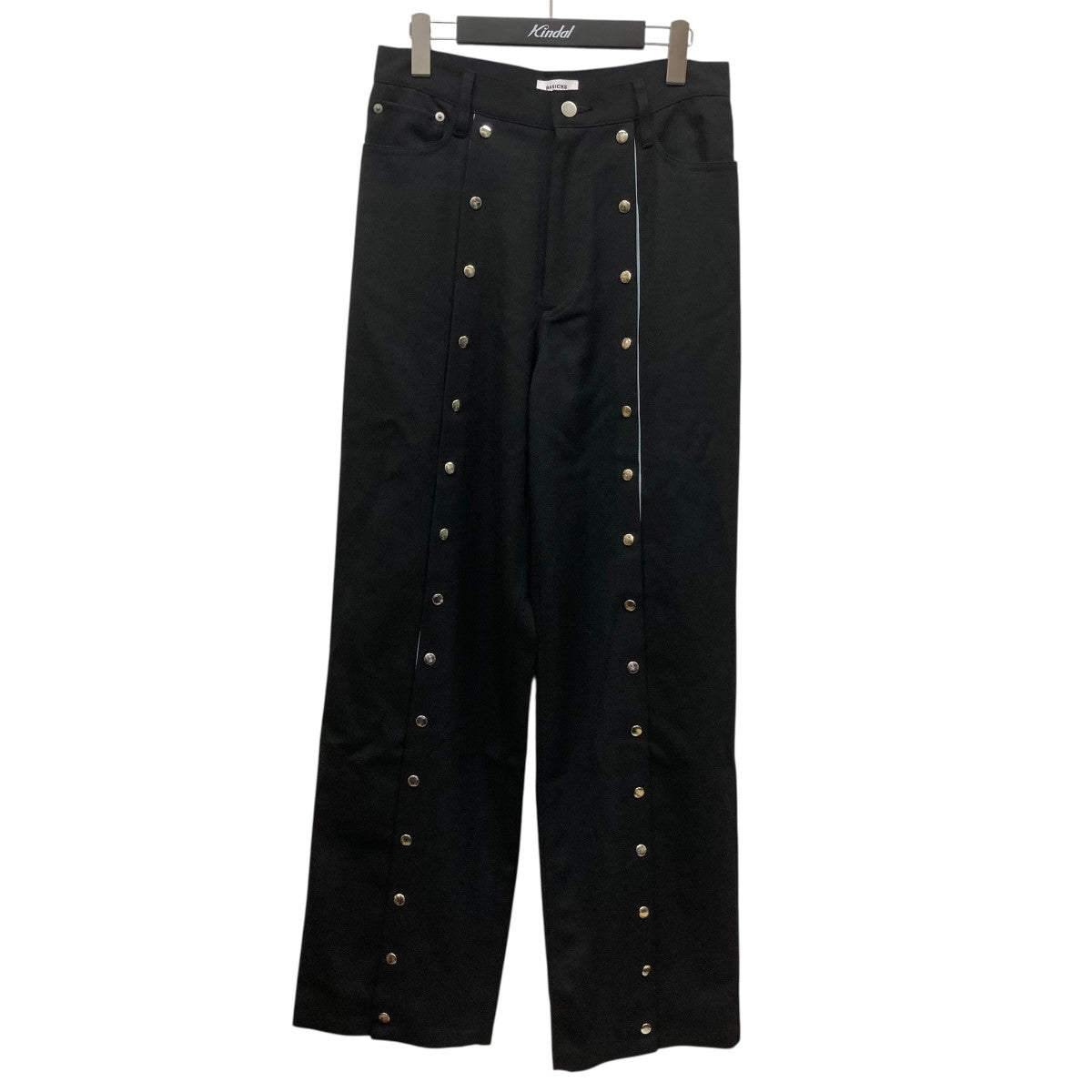 BASICKS(ベイシックス) 24AW「Hard Button Trouser」センター