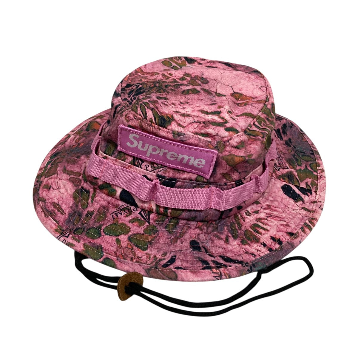 Supreme(シュプリーム) ボックスロゴカモ柄バケットハット