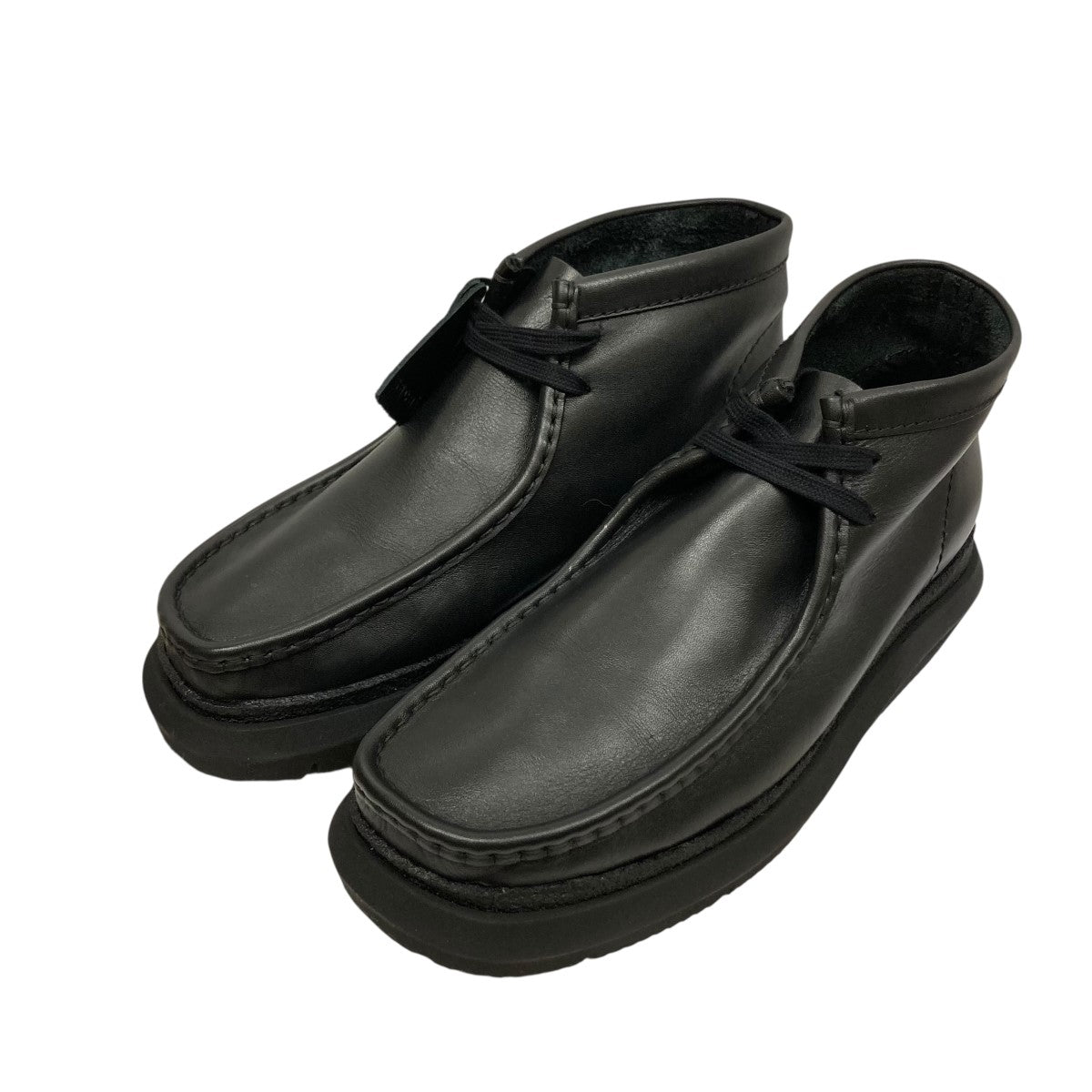CLARKS×sacai 23SSHybrid Wallabeeレザーワラビーシューズ23
