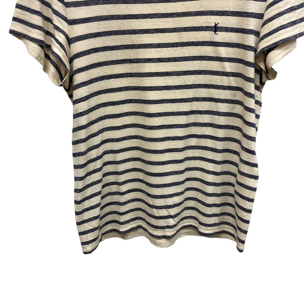 Saint Laurent Paris ボーダーTシャツ683806 古着・中古-4枚目のアイテム画像