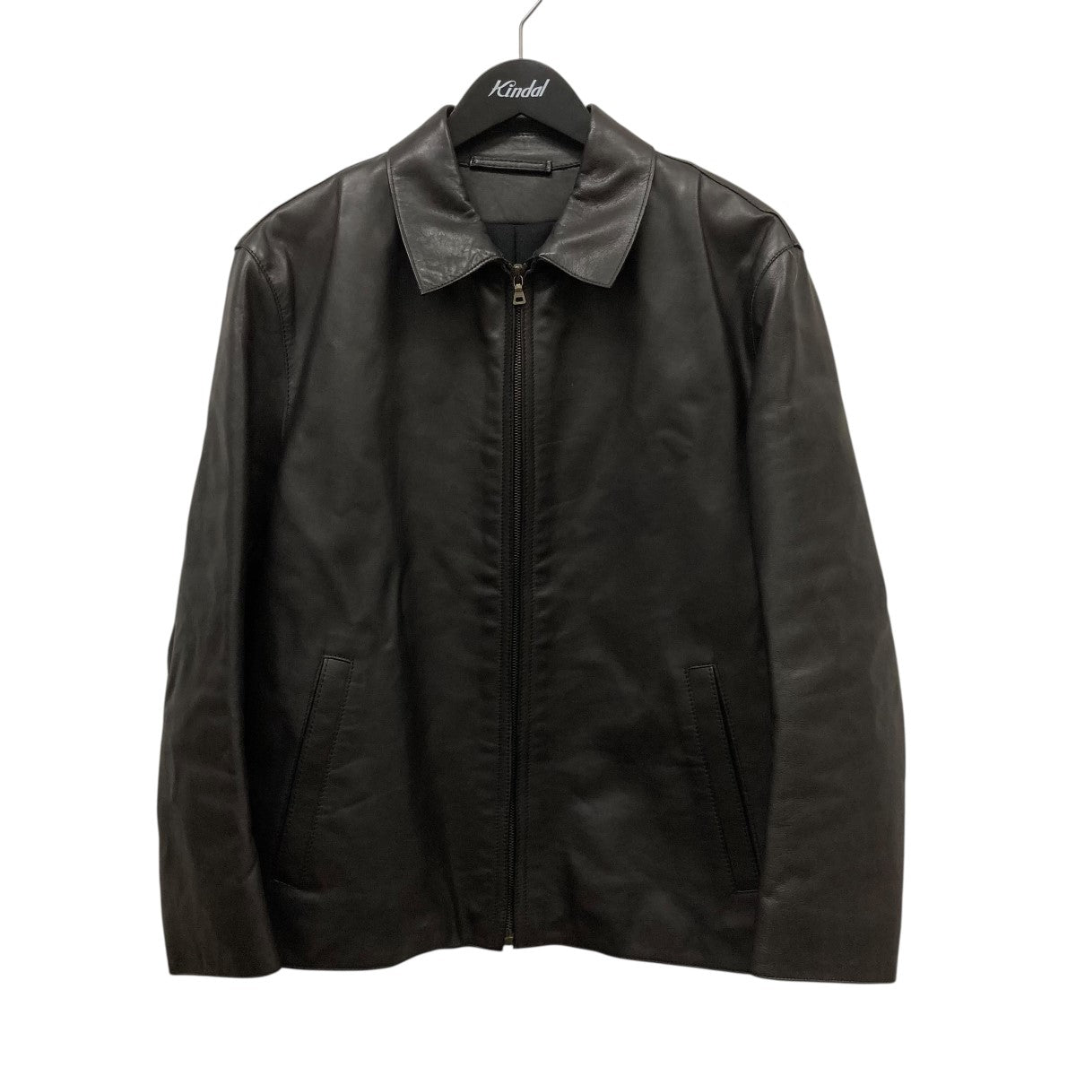 美品 PRADA プラダ 黒 ジャケット シングル クリーニング済 S〜M ☆送料関税込☆PRADA ロゴプレート シングルブレスト ジャケット