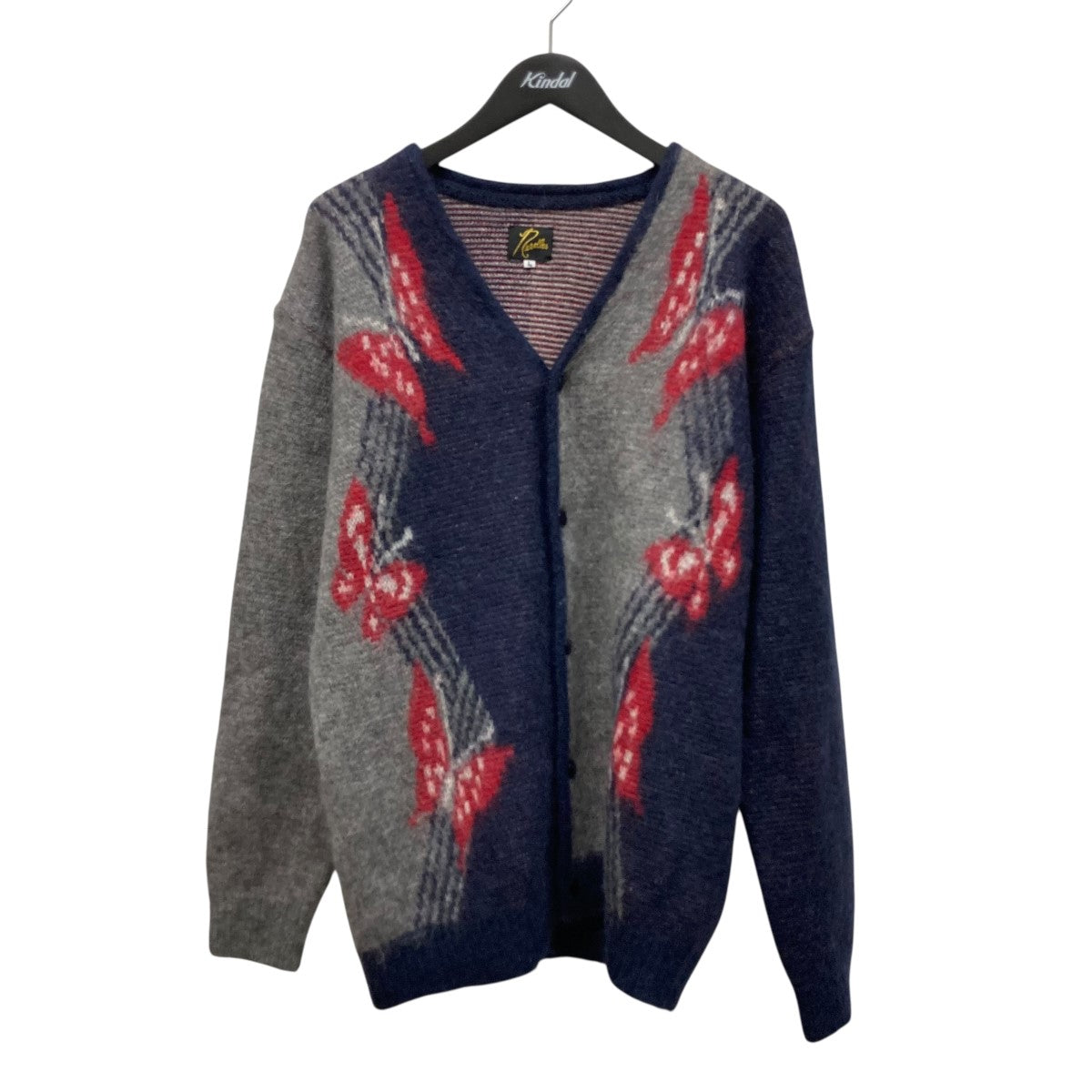 Needles(ニードルズ) パピヨンモヘアカーディガンLQ275 LQ275 グレー