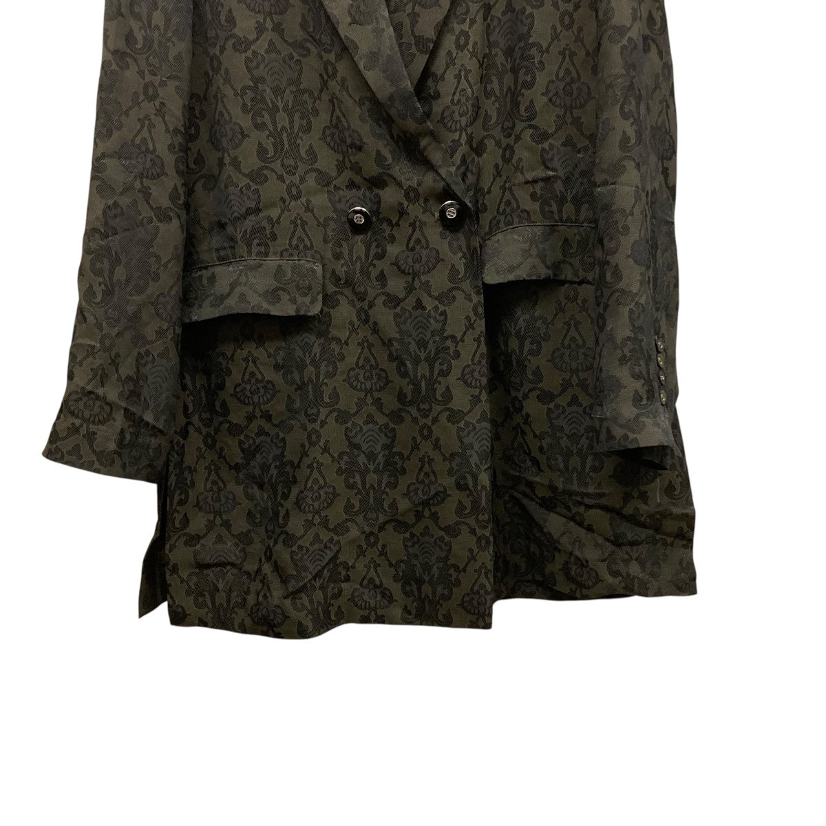AMERI MEDI ALICIA JACQUARD JACKETジャガードダブルジャケット02310620391 古着・中古-4枚目のアイテム画像