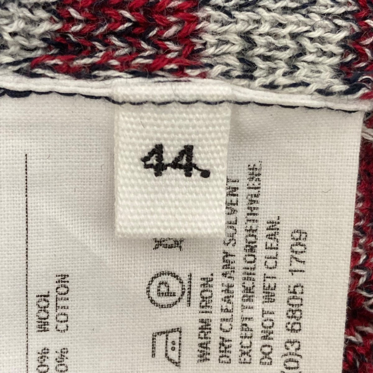 25SSチェックニットsk.00011SS25