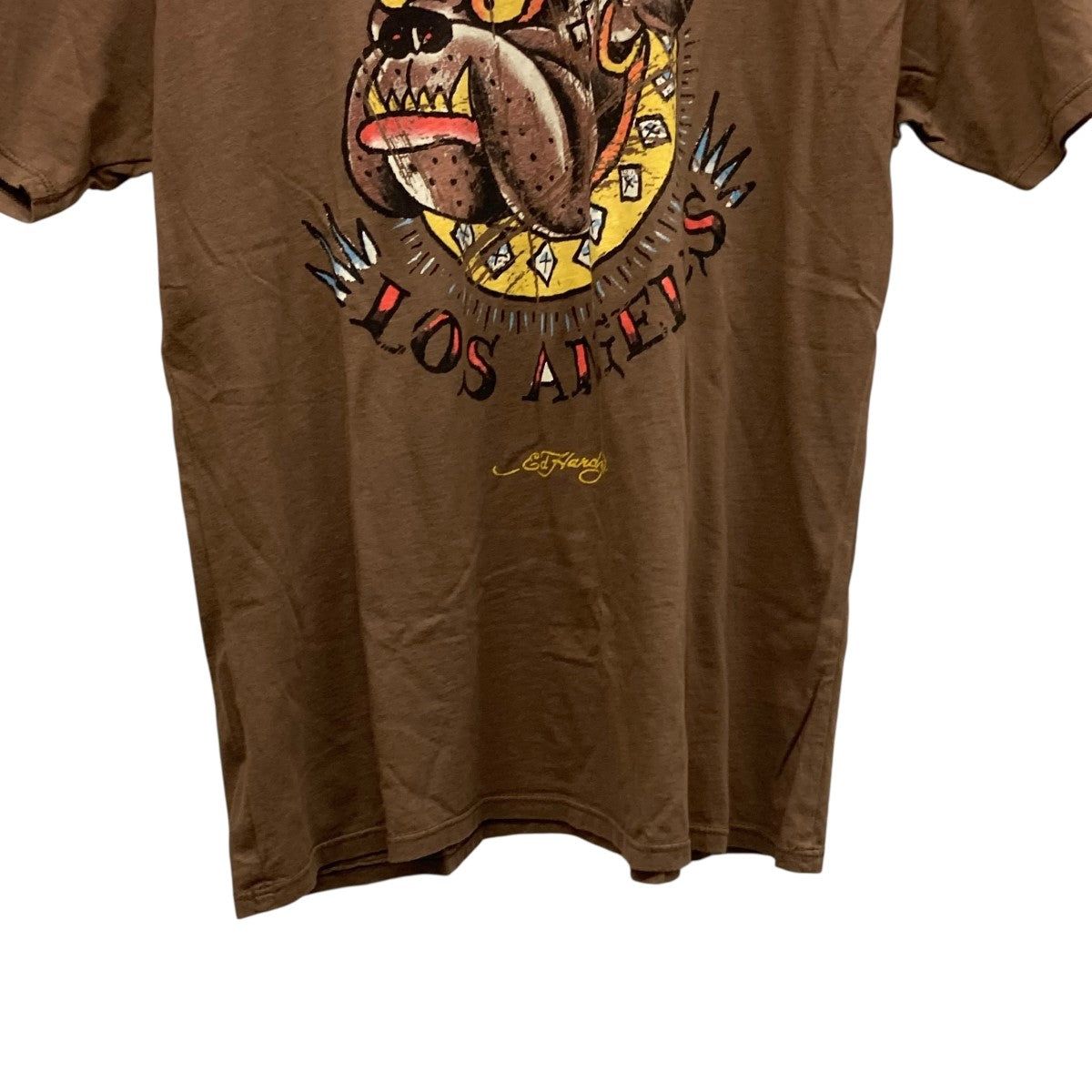 ブルドッグプリントTシャツ