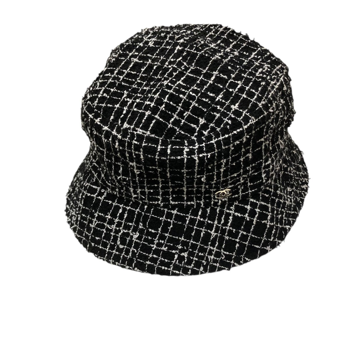 UNTORN バケットハット　CHANEL ツイード CHANEL】年中使える上品ツイード☆シャネル バケットハット