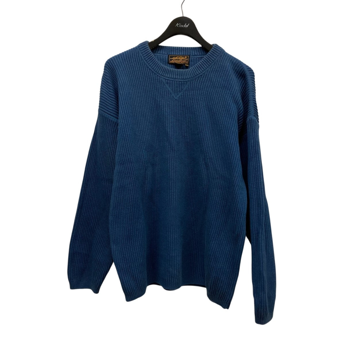 Eddie Bauer(エディーバウアー) 90sクルーネックニット ブルー