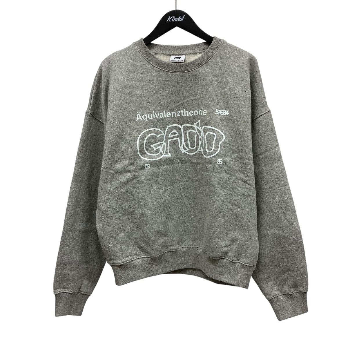 GADIDANONIEM スウェット GADID ANONIEM(ガディッドアノニム) GWENクルーネックプリント