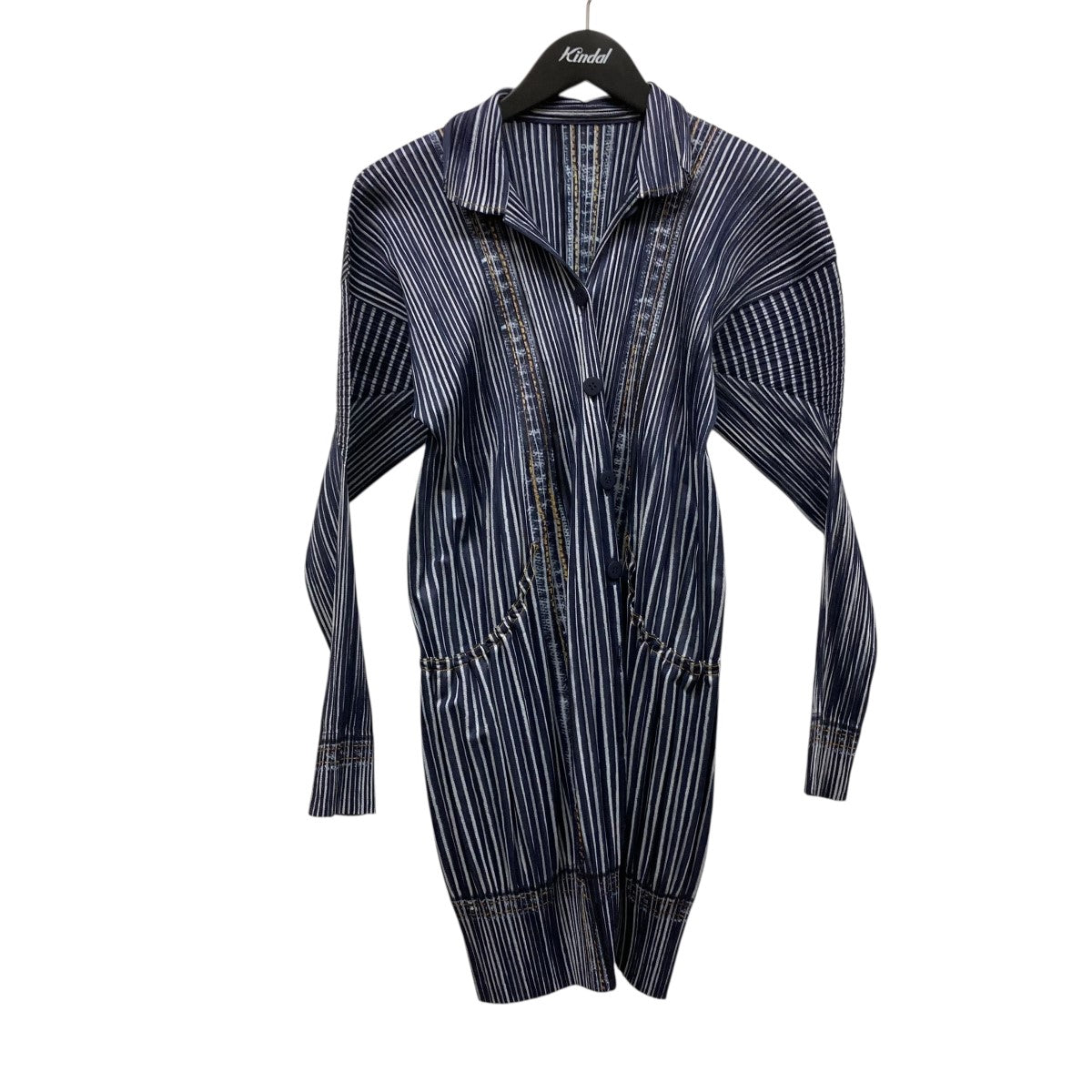 PLEATS PLEASE(プリーツプリーズ) 転写プリーツジャケットPP01-JA597