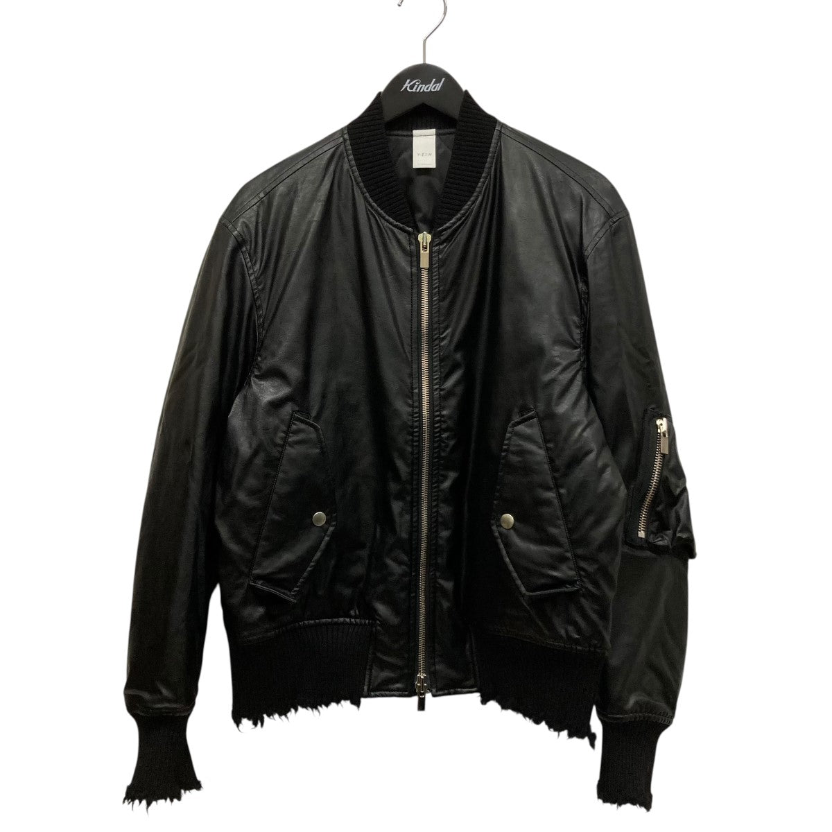 VEIN(ヴェイン) SYNTHETIC LEATHER MA-1フェイクレザーMA-1ジャケット
