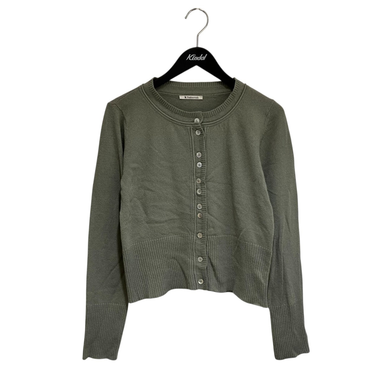 バンドカラーカーディガン