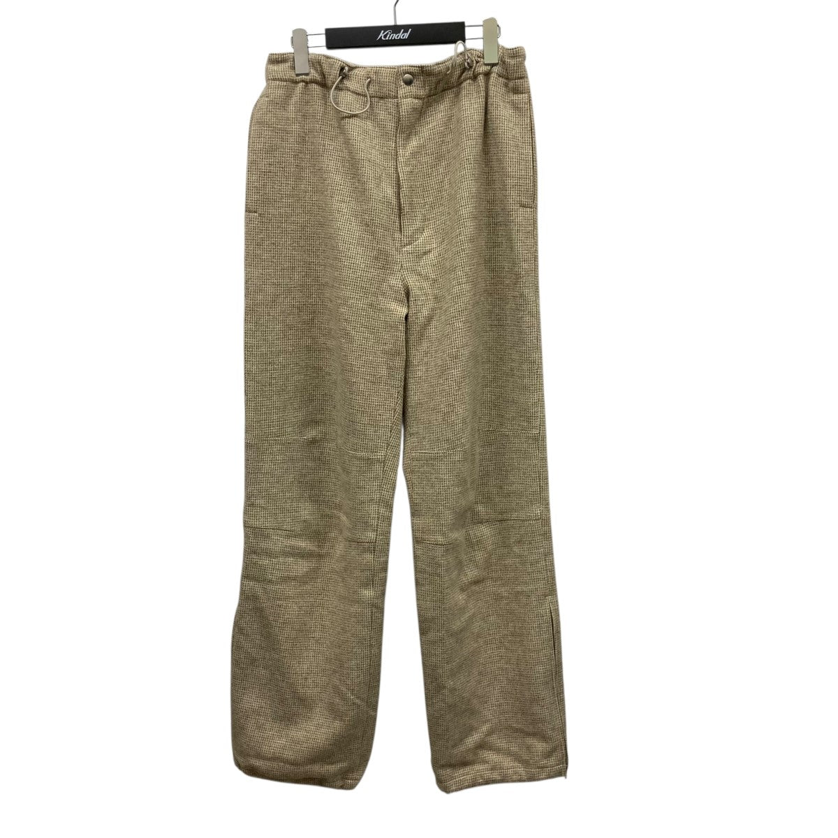 AURALEE(オーラリー) WOOL HAIRLINE LIGHT TWEED OVER PANTSイージー