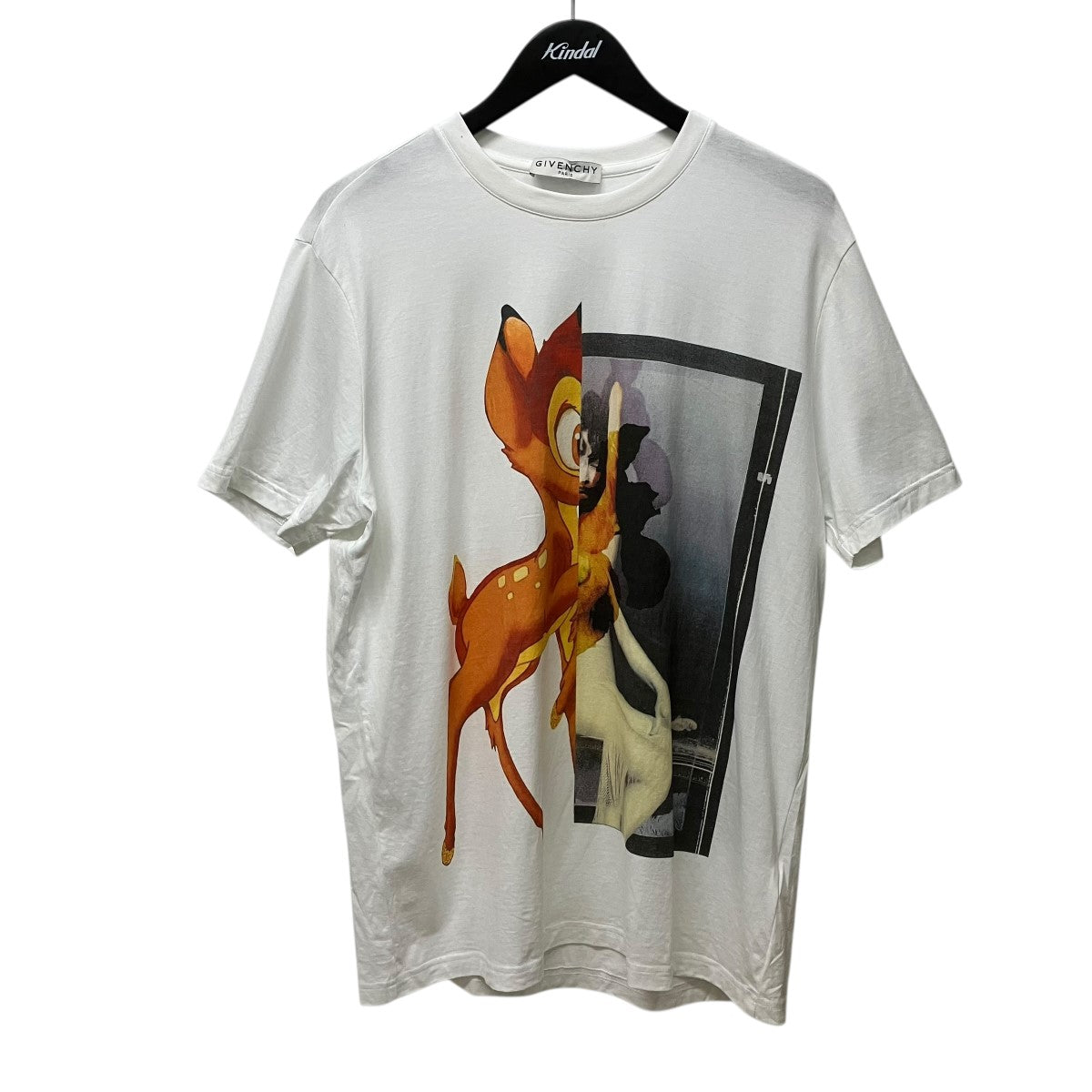 メンズ GIVENCHY ジバンシィ メカニカルプリント 総柄TシャツXS