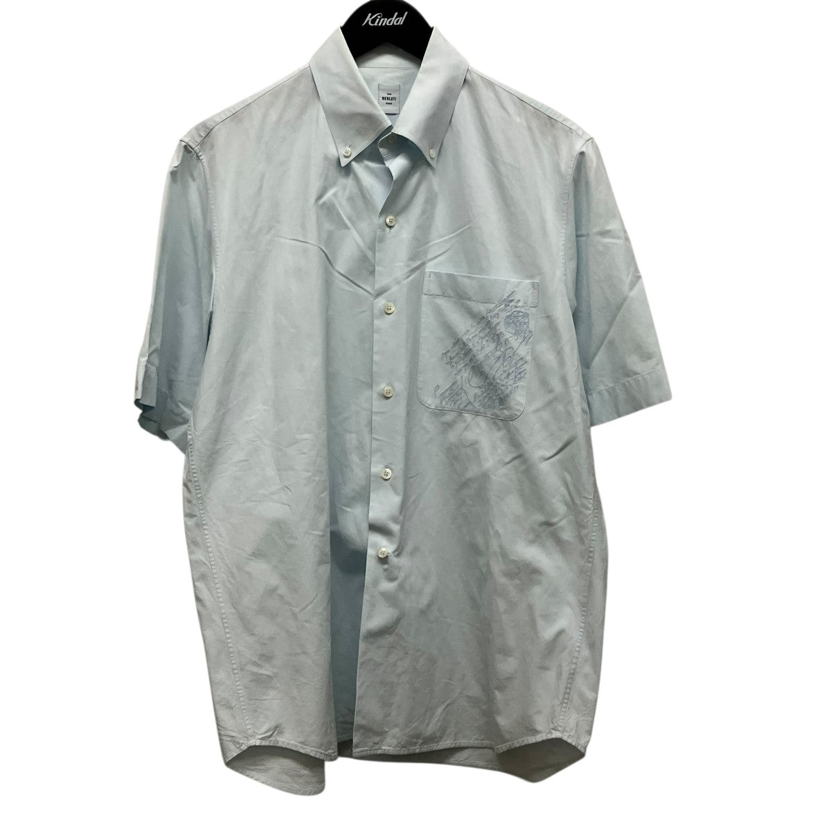 Berluti(ベルルッティ) カリグラフィ半袖シャツR24HCS45COH