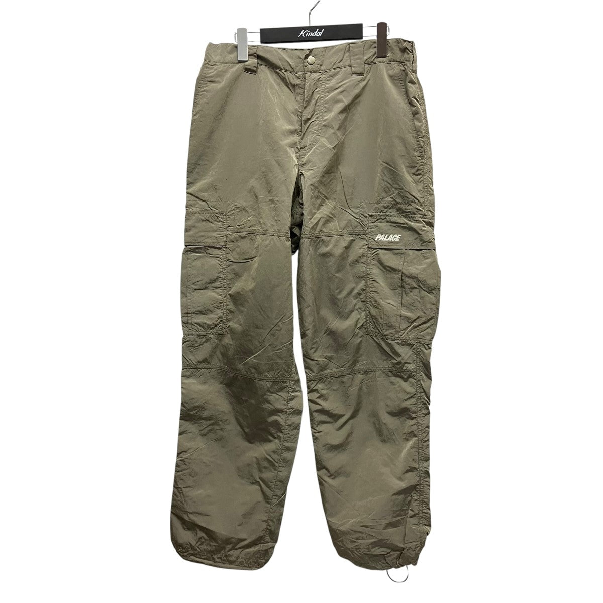 PALACE(パレス) 18AWCRAGO BOTTOMナイロンカーゴパンツ カーキ サイズ