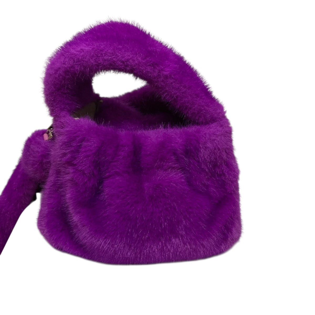 2WAYエコファーショルダーバッグ