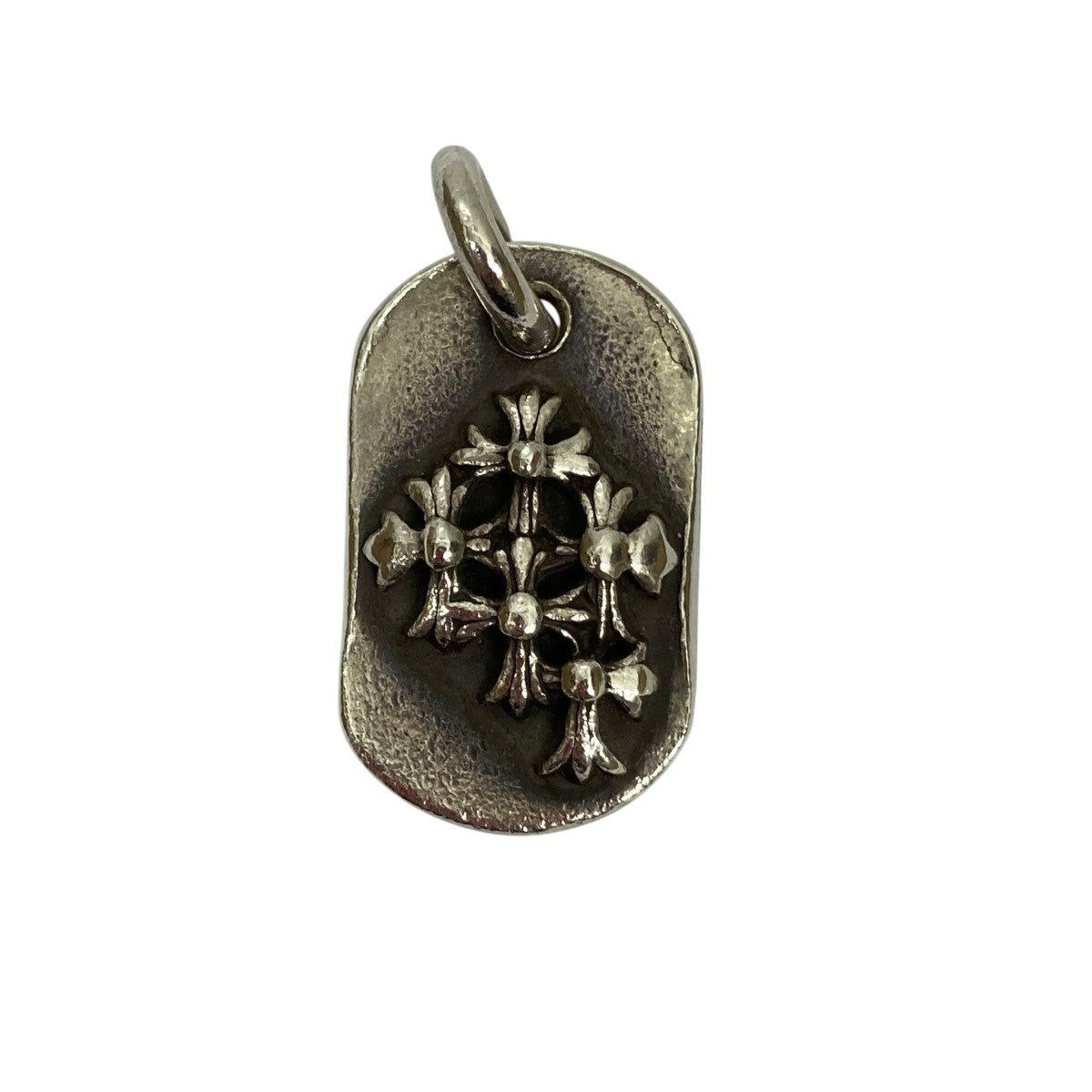 CHROME HEARTS(クロムハーツ) NYC DOG TAG RAISED CEMETERYレイズド