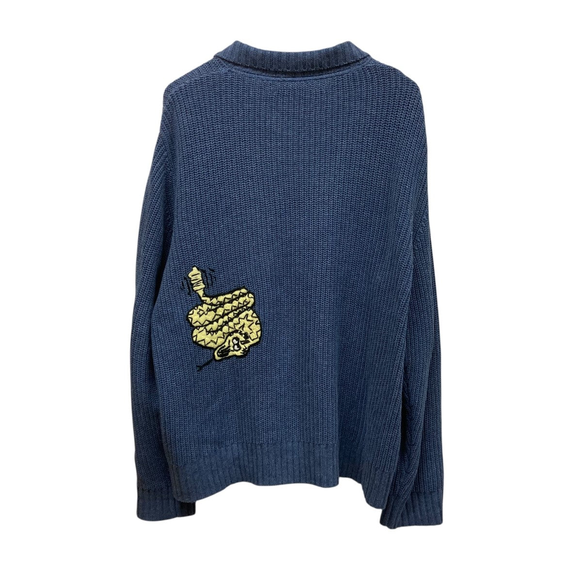 ニットカーディガンSNAKE CHAEMER