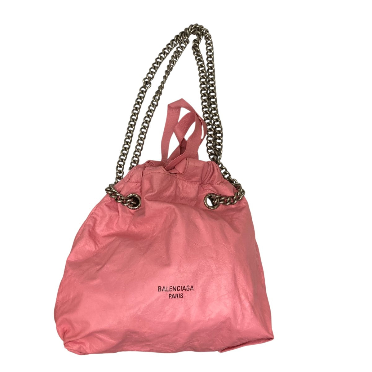 BALENCIAGA(バレンシアガ) CRUSH TOTE Sクラッシュチェーンショルダー 