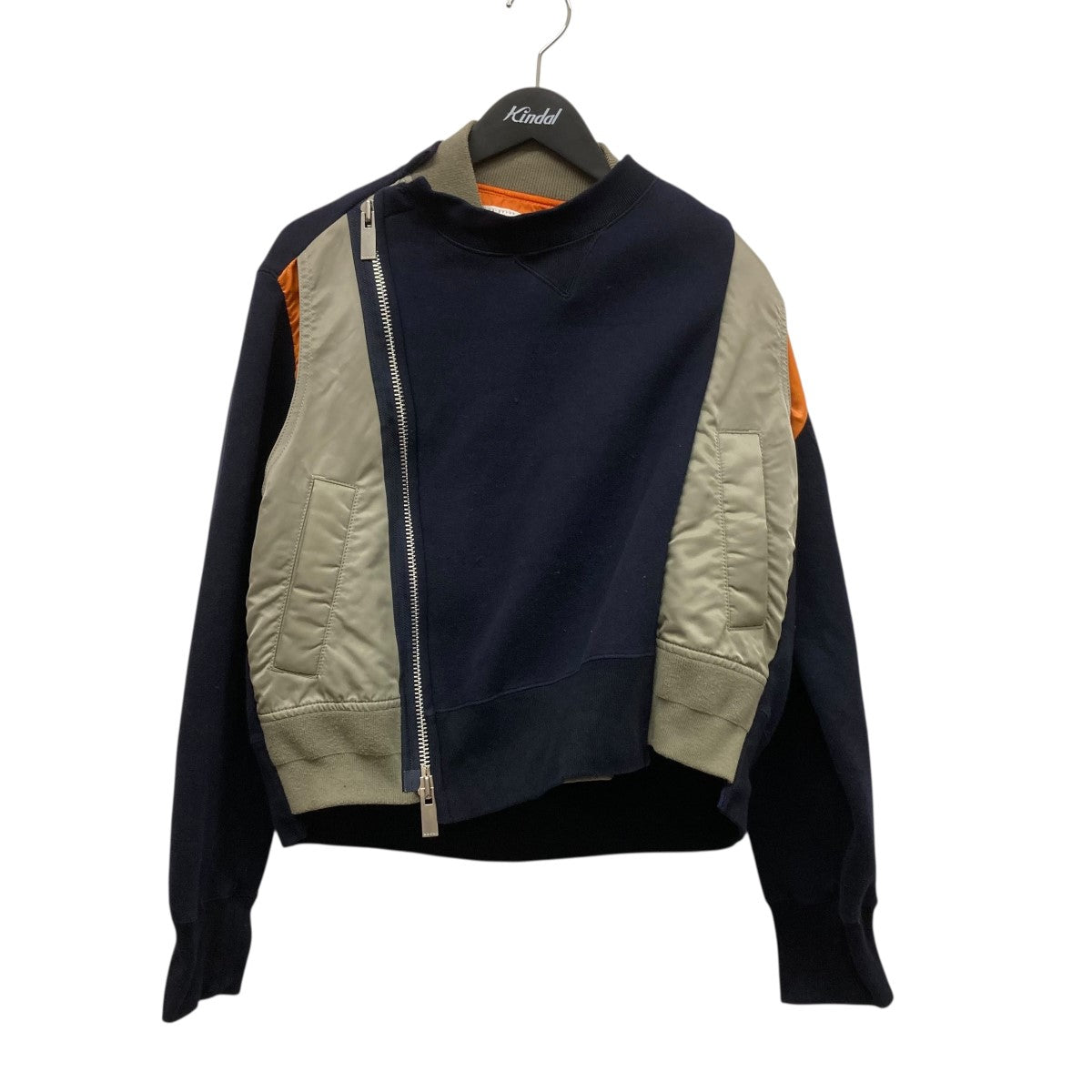 切替スポンジジャケット24-07109 Sponge Sweat Blouson