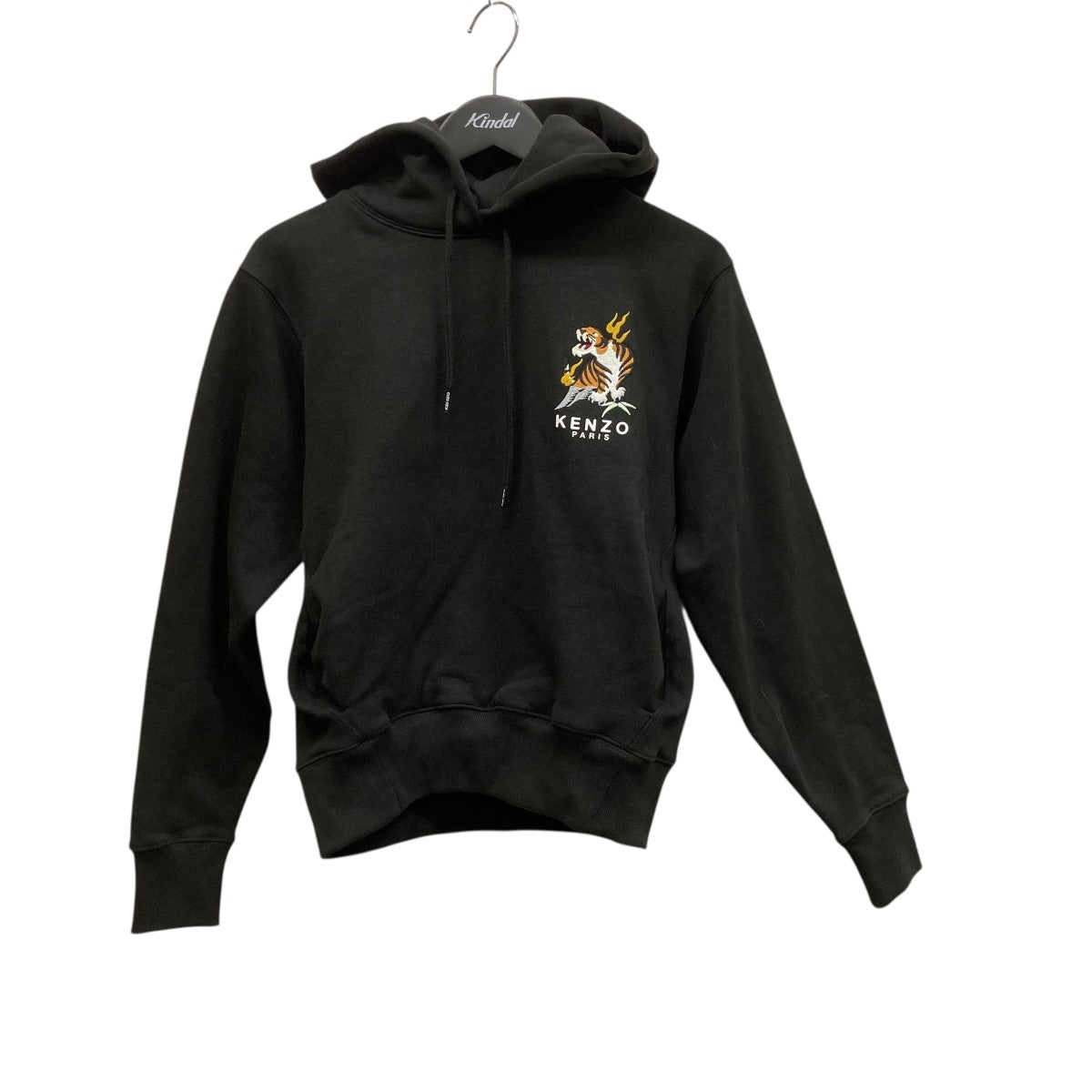 フーデット刺しゅうパーカーFE52SW1214ME