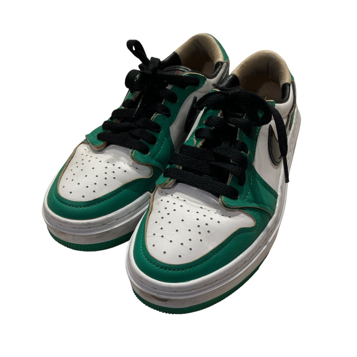 NIKE(ナイキ) Women's Air Jordan 1 Low Elevate Lucky Green厚底