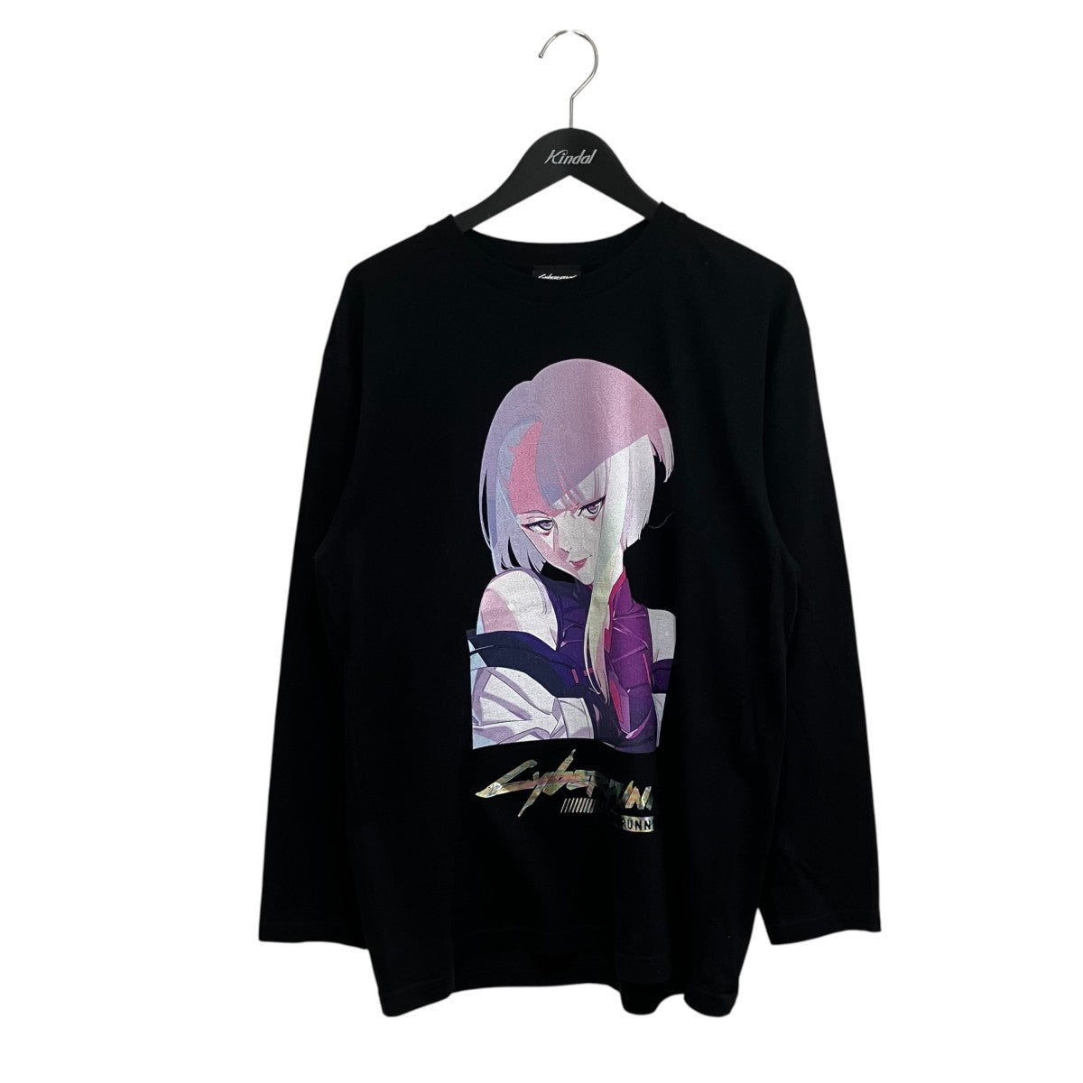 NO BRAND LUCY サイバーパンクプリントカットソー 古着・中古-1枚目のアイテム画像